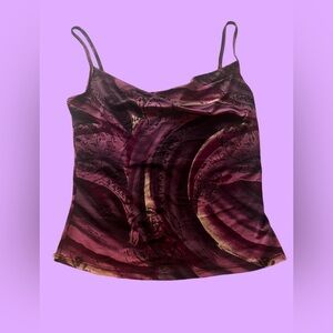 This 2000s curtain top is perfect for elegant witchy look